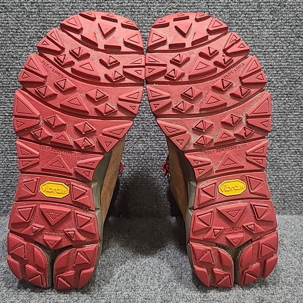 Danner Mountain 600 4.5" 62245 Hiking Boots Women 7.5 M Outdoor Vibram Brown/Red - Picture 11 of 13